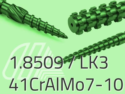 acciaio 41CrAlMo7-10 LK3 1.8509 acciaio 41CrAlMo7-10 LK3 1.8509